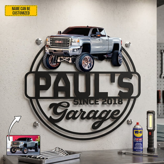Personalized Custom Photo Classic Car Metal Sign Collection