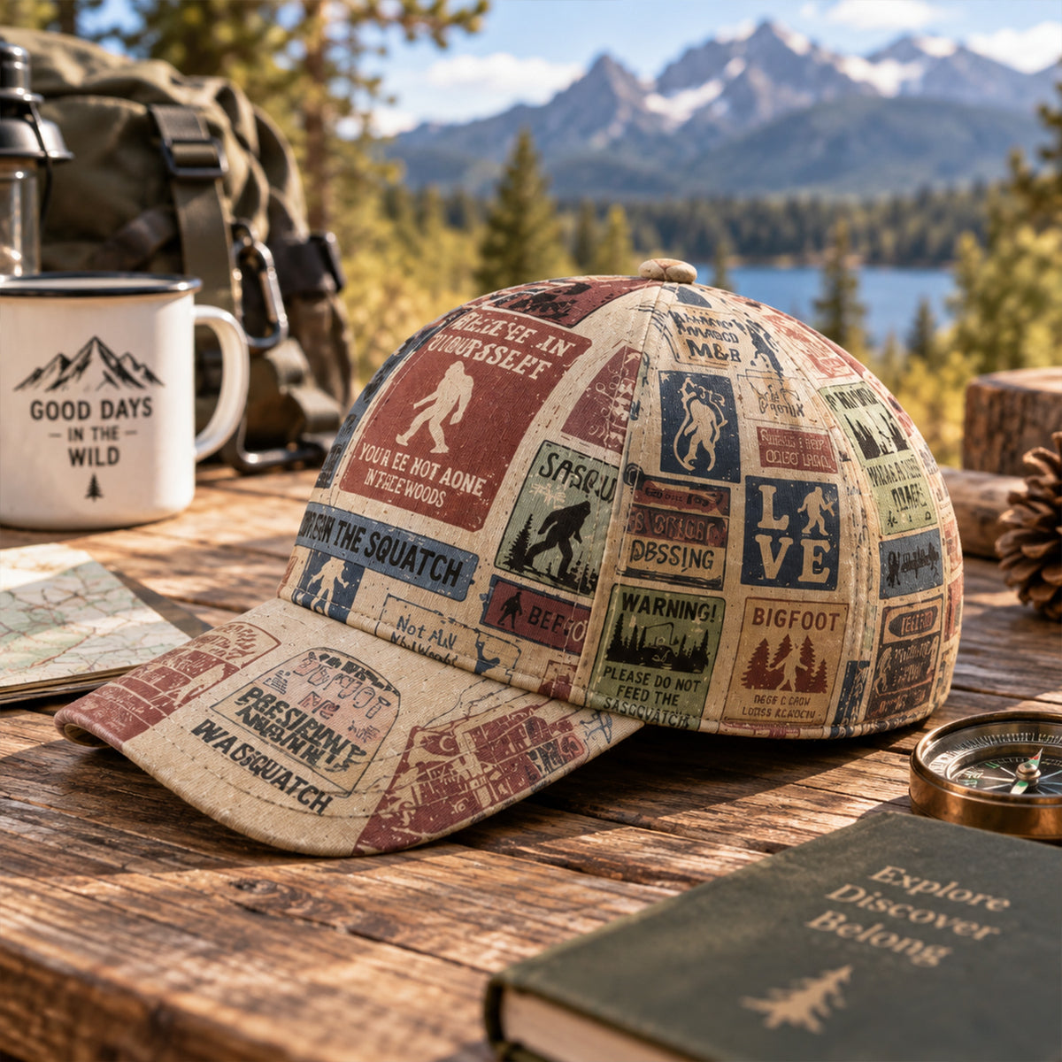 Bigfoot Vintage Classic Cap
