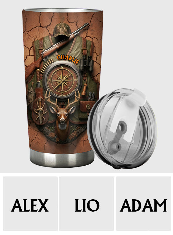 Hunter’s Compass – Personalized Hunting Tumbler