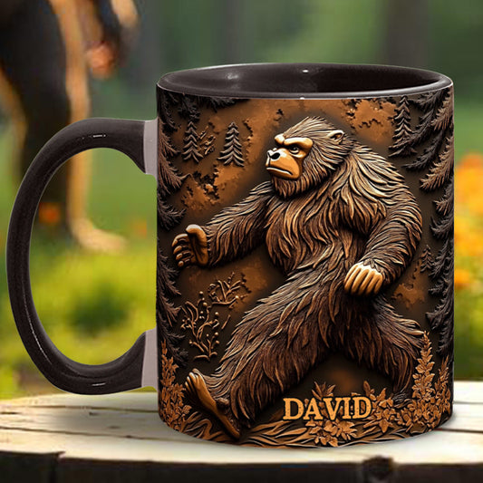 Bigfoot Summer Vibes - Personalized Accent Mug