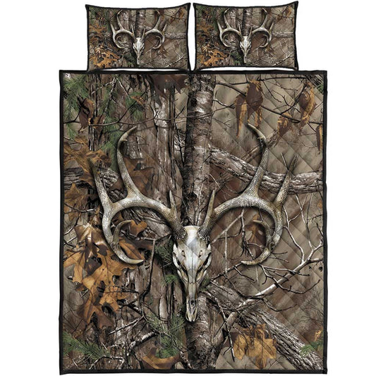 Hunting Quilt Bed Set
