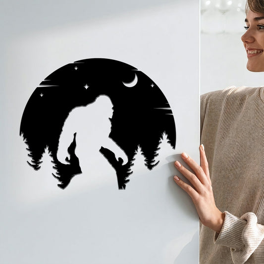 Bigfoot Moonlight Magnet