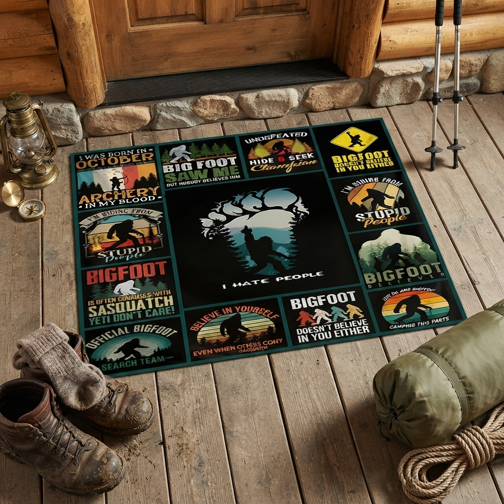 Bigfoot Collection Doormat