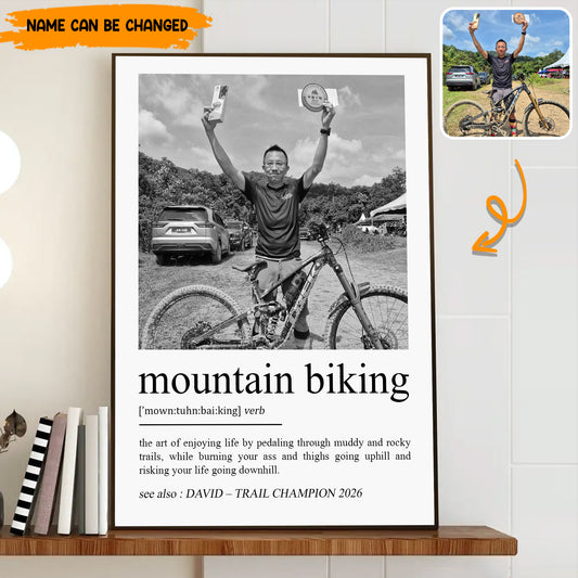 Personalized The Ultimate Poster & Canvas for Cycling and Outdoor Lovers