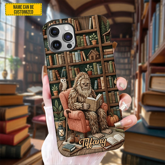 Bigfoot Book Nook – Personalized Phone Case