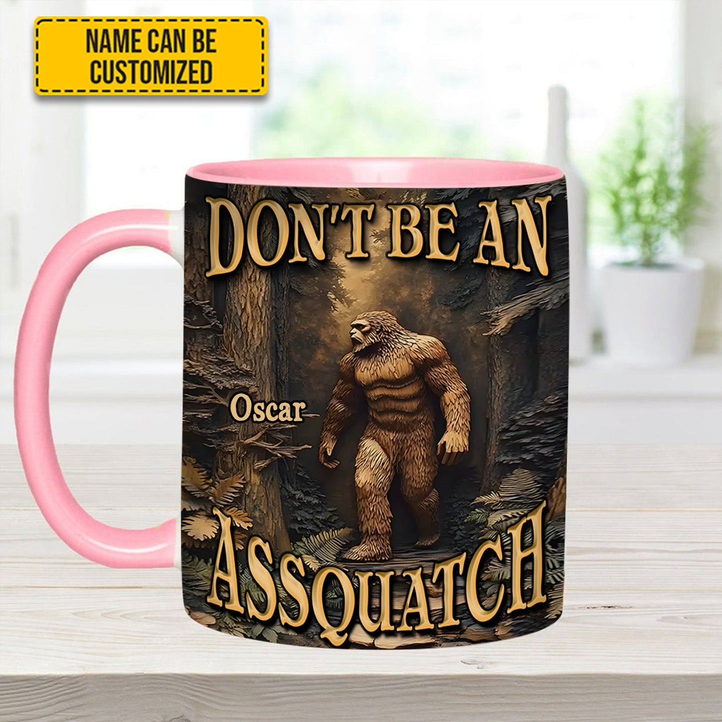 Cryptid Collective – Original Blue Forest Accent Mug
