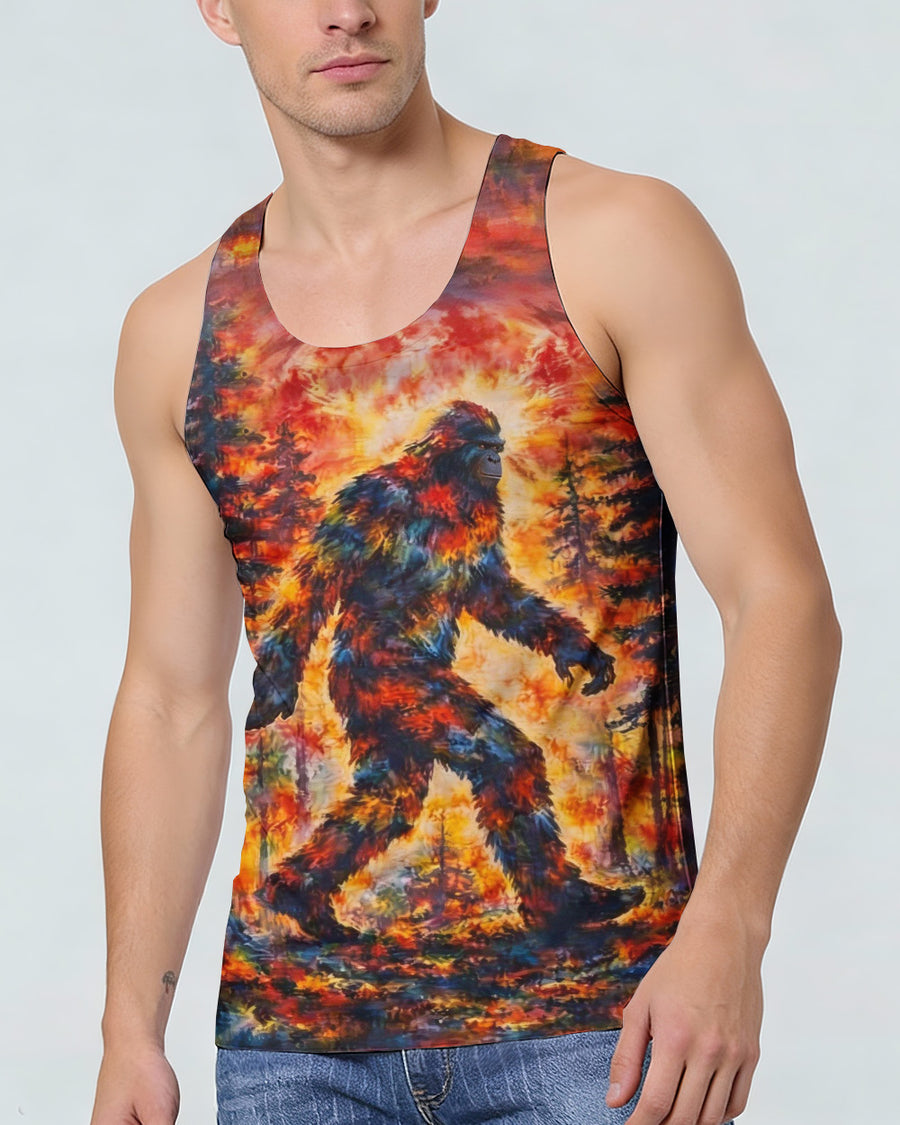 THE FOREST WALKER BIGFOOT ALL OVER PRINT SHIRT