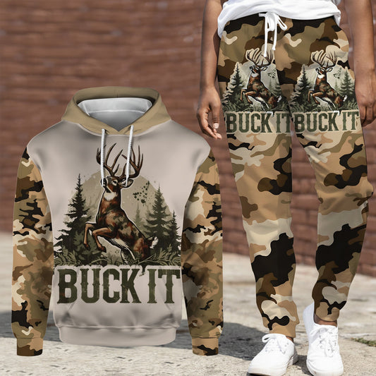 Buckle It – Personalized Hunting Hoodie and Sweatpants