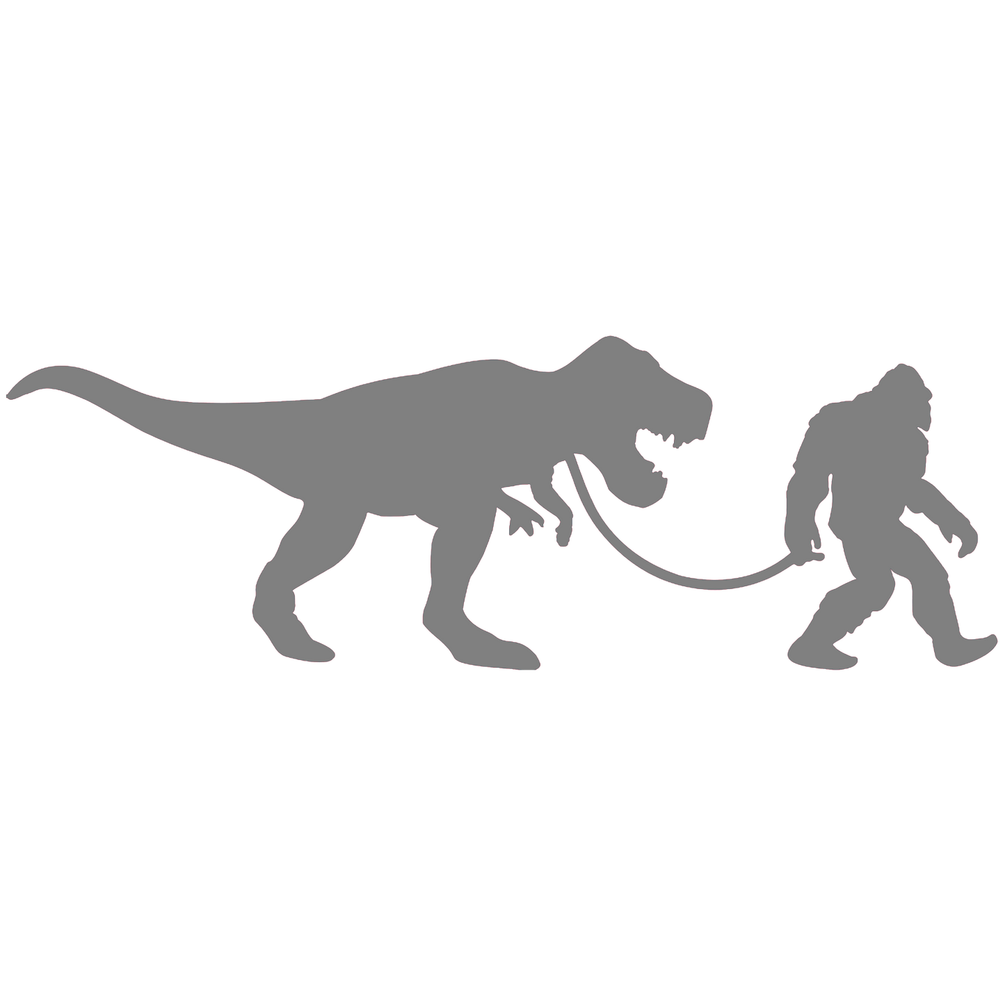 Bigfoot's Pet T-Rex Vinyl Sticker