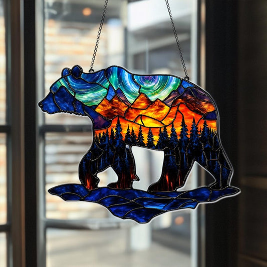 Forest Animal Acrylic Window Hanging