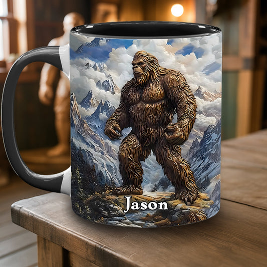 Sasquatch Fuel – Personalized Funny Accent Mug