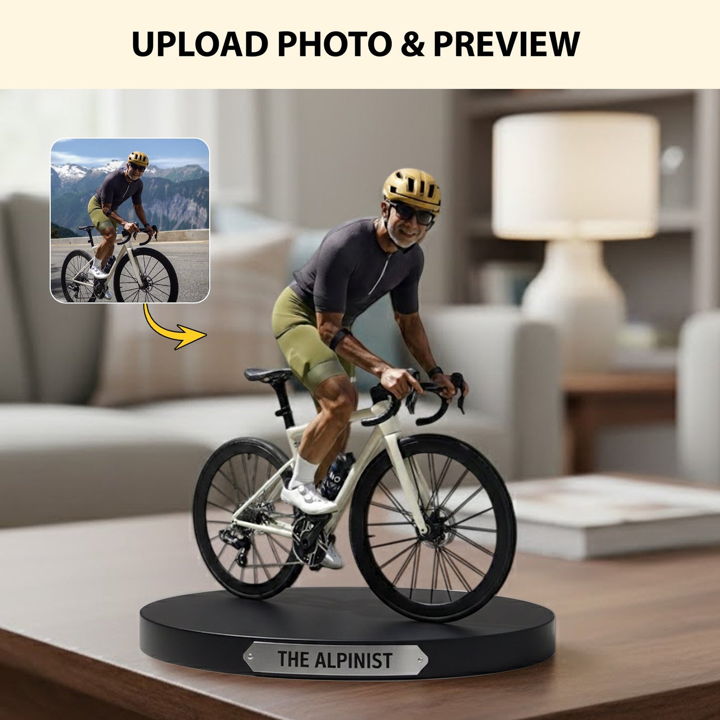 Rider Triumph – Personalized Photo Acrylic Plaque