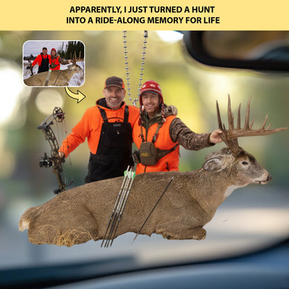 Trophy Moments – Personalized Photo Car Ornament