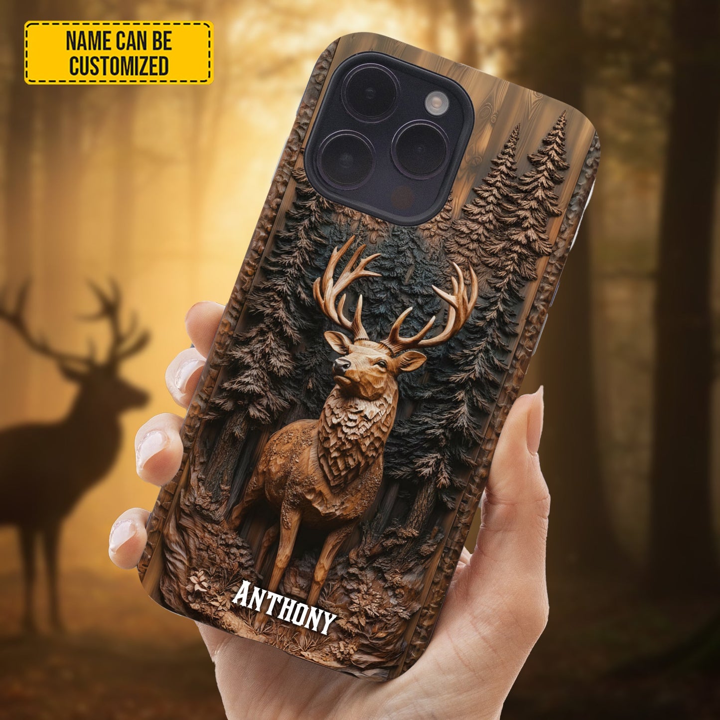 Personalized Hunting Deer Phone Case