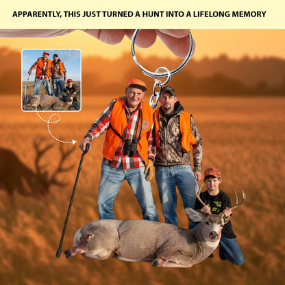 Trophy Moments - Personalized Hunting Keychain
