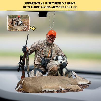 Trophy Moments – Personalized Photo Car Ornament