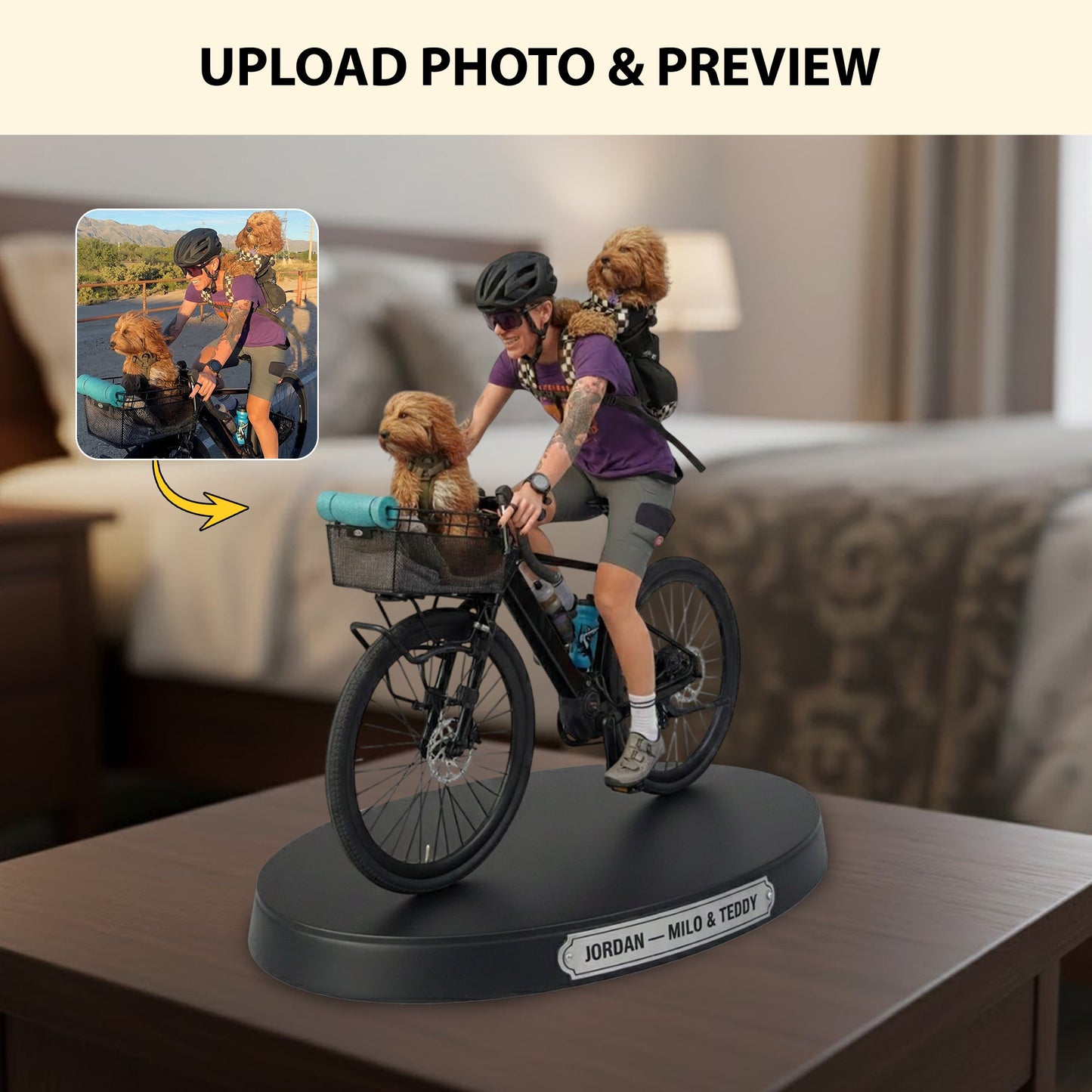 Rider Triumph – Personalized Photo Acrylic Plaque