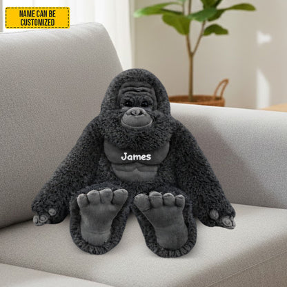 Personalized Cute Bigfoot Custom Shaped Pillow