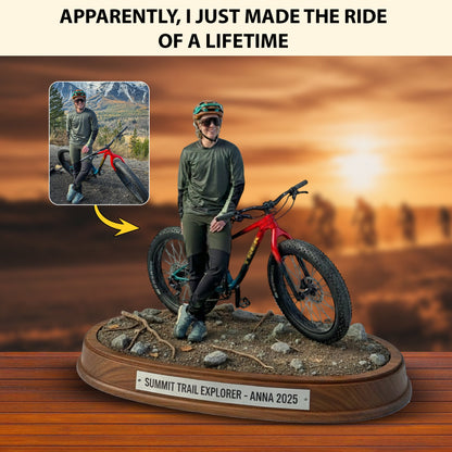 Rider Triumph – Personalized Photo Acrylic Plaque