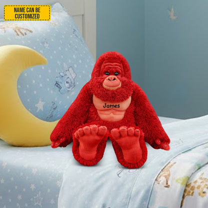 Personalized Cute Bigfoot Custom Shaped Pillow