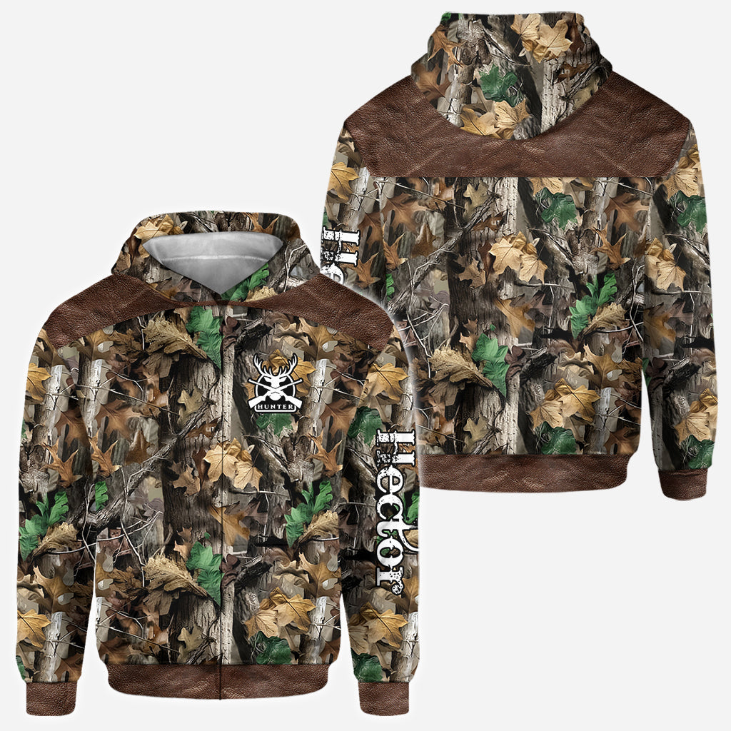 Camo Buck Hunter – Personalized Hunting All Over Shirt