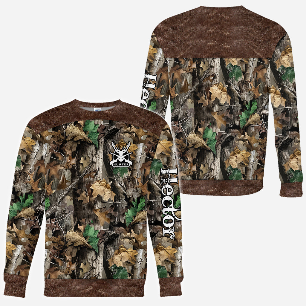 Camo Buck Hunter – Personalized Hunting All Over Shirt