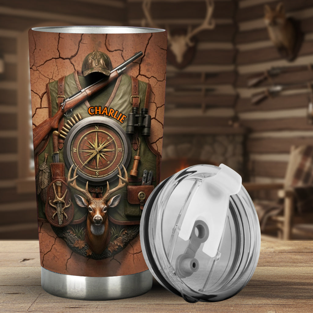 Hunter’s Compass – Personalized Hunting Tumbler