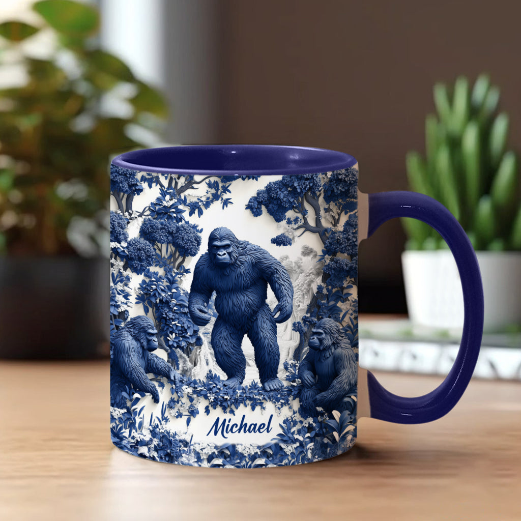 Feelin' Squatchy – Personalized Sasquatch Accent Mug