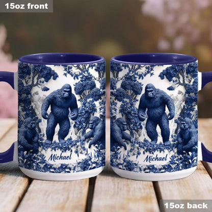 Feelin' Squatchy – Personalized Sasquatch Accent Mug