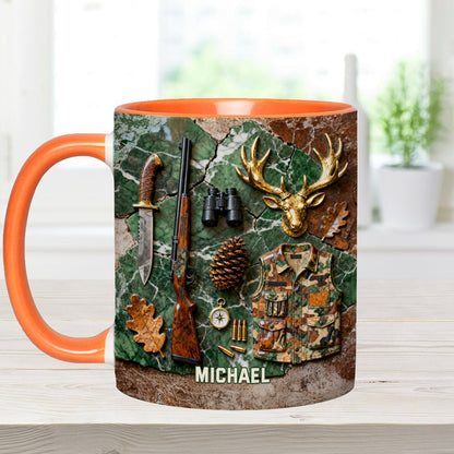 Hunter’s Gear – Personalized Hunting Accent Mug