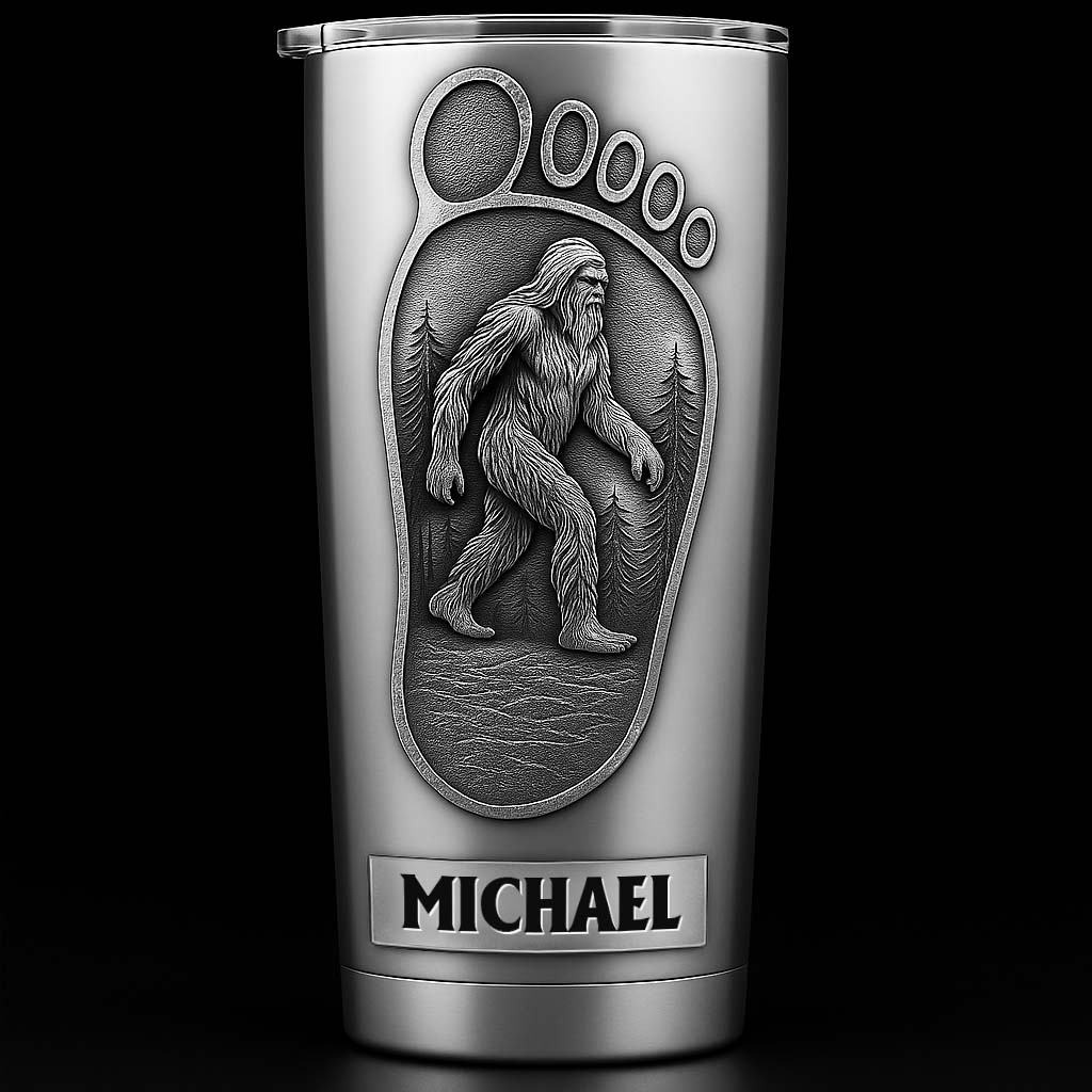 Bigfoot Summer Vibes - Personalized Accent Mug