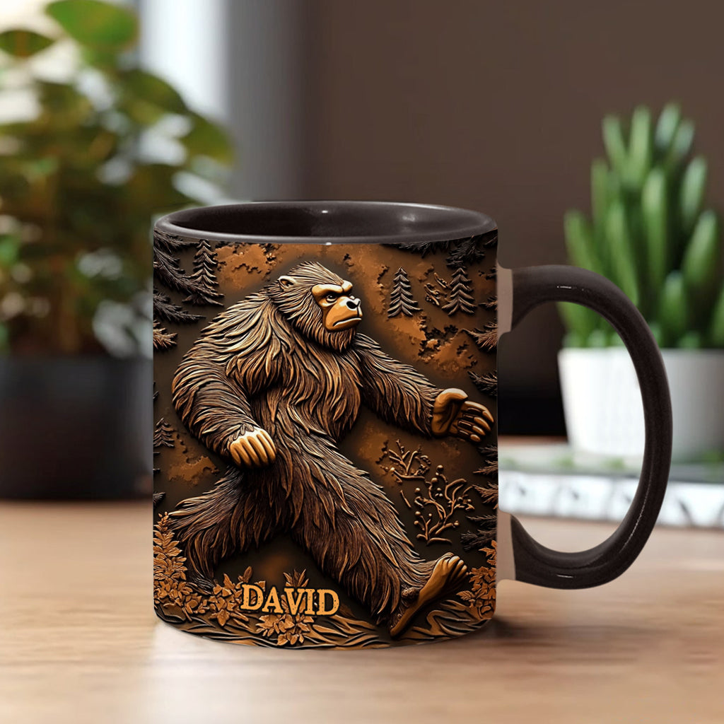 Bigfoot Summer Vibes - Personalized Accent Mug