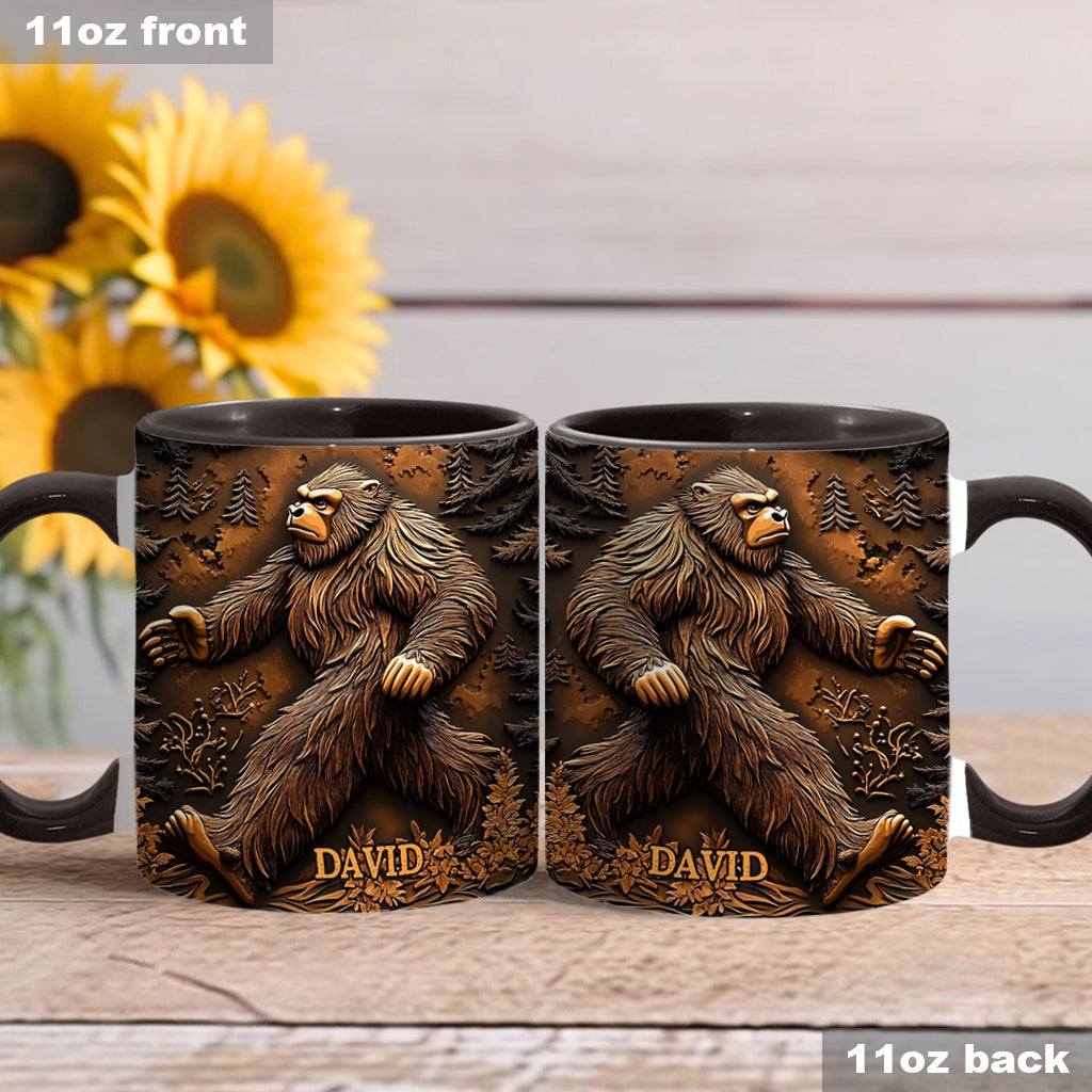 Bigfoot Summer Vibes - Personalized Accent Mug