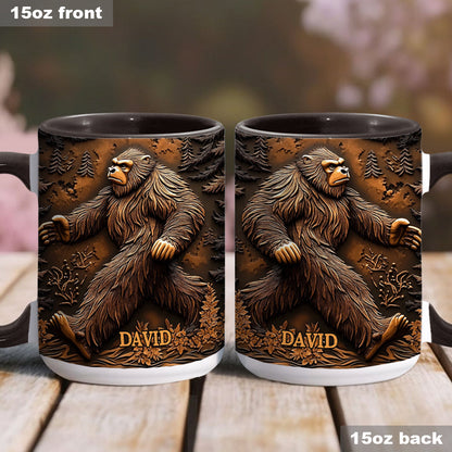 Bigfoot Summer Vibes - Personalized Accent Mug