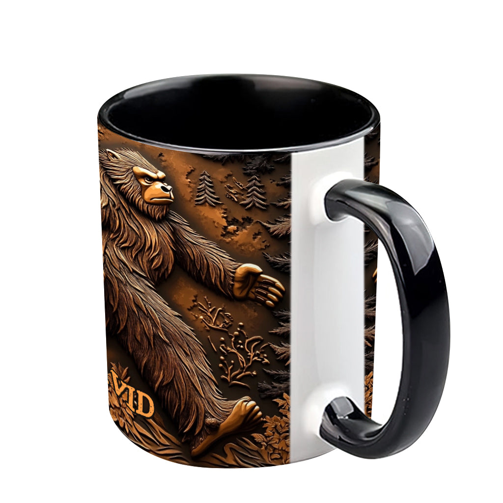Bigfoot Summer Vibes - Personalized Accent Mug