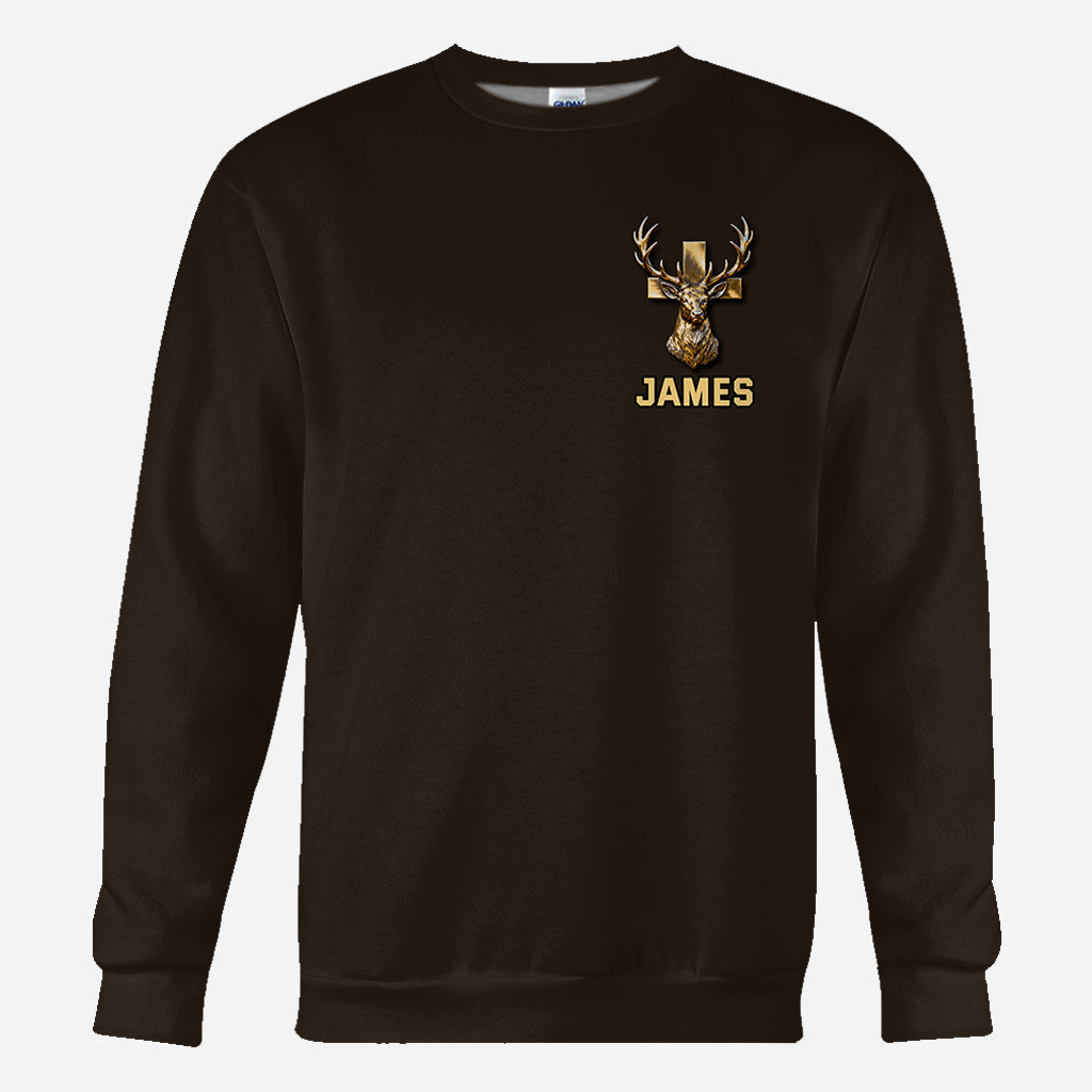 Hunter’s Creed – Personalized Trophy Hunting All Over Print Shirt
