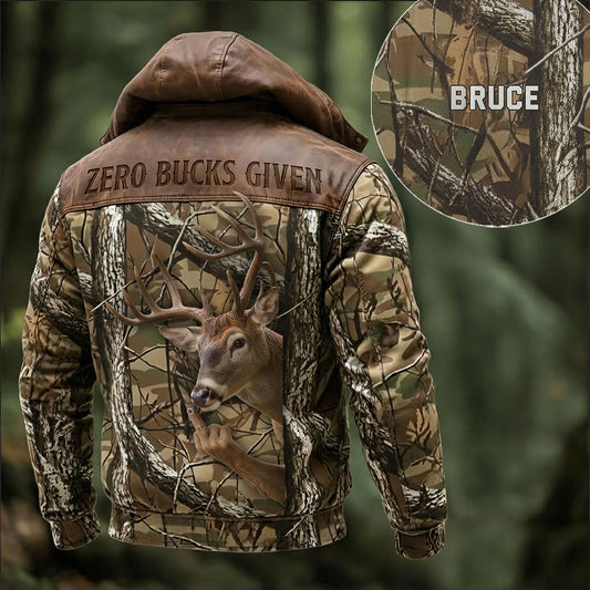 No Bucks Left Standing – Personalized Hunting All Over Shirt