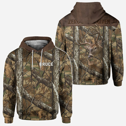 No Bucks Left Standing – Personalized Hunting All Over Shirt