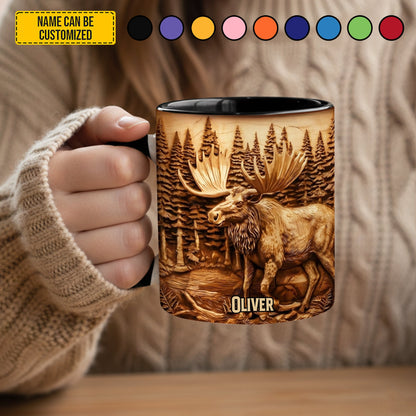 Deer Hunting - Personalized Hunting Accent Mug