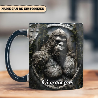 Personalized Sasquatch Accent Mug