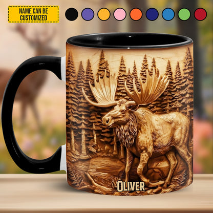 Deer Hunting - Personalized Hunting Accent Mug