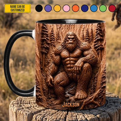 Woodland Titan – Personalized Bigfoot Accent Mug