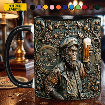 Bigfoot’s Brew – Personalized Beer Lover Accent Mug