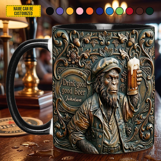 Bigfoot’s Brew – Personalized Beer Lover Accent Mug