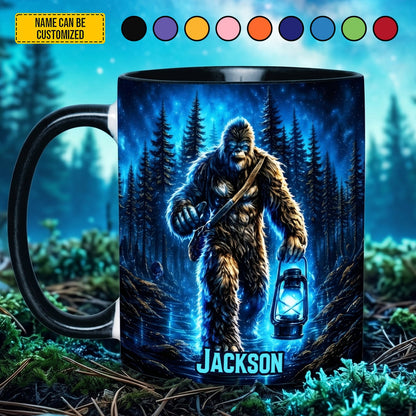 Midnight Trail Bigfoot – Personalized Bigfoot Accent Mug