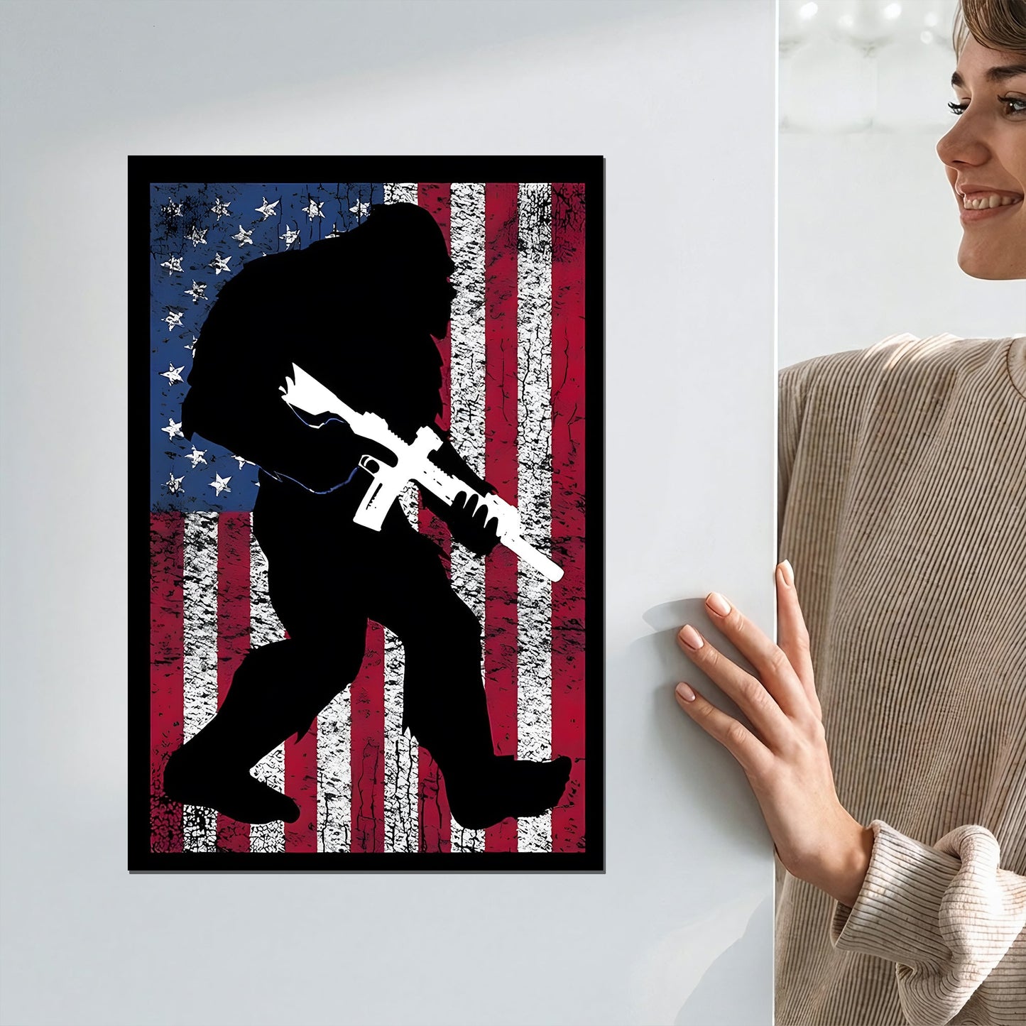 Freedom Hunter – Bigfoot Magnet