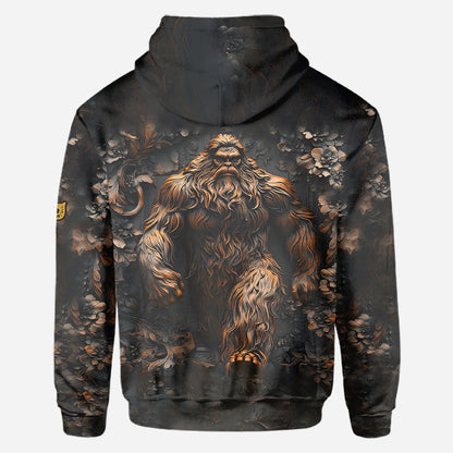 Bigfoot Saw Me - Personalized Camping All Over Shirt