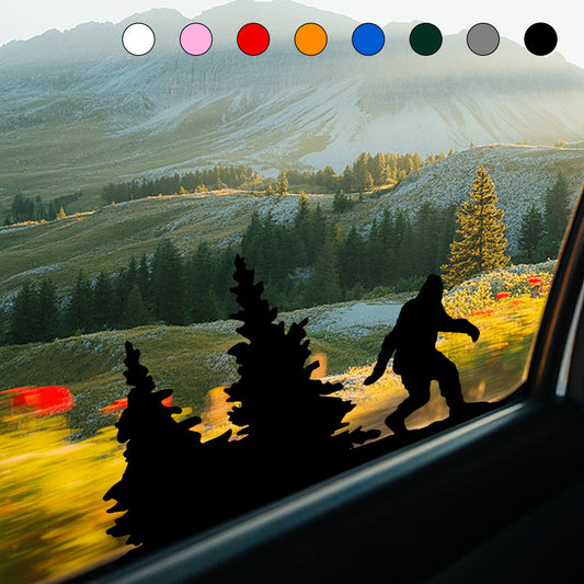 Bigfoot Windshield Stickers