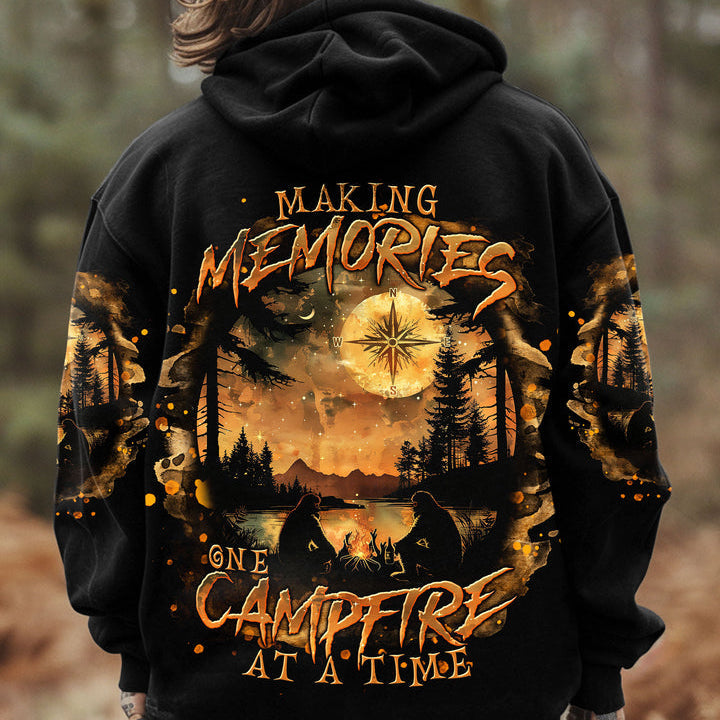 MAKING MEMORIES ONE CAMPFIRE AT A TIME BIGFOOT ALL OVER PRINT