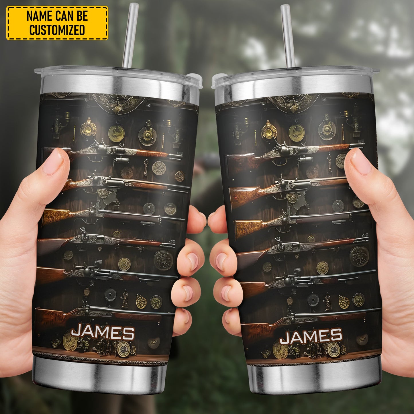 Country Hunter – Personalized Country Tumbler